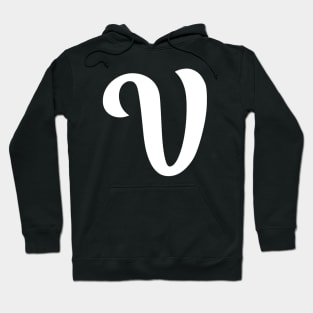 Letter V Hoodie